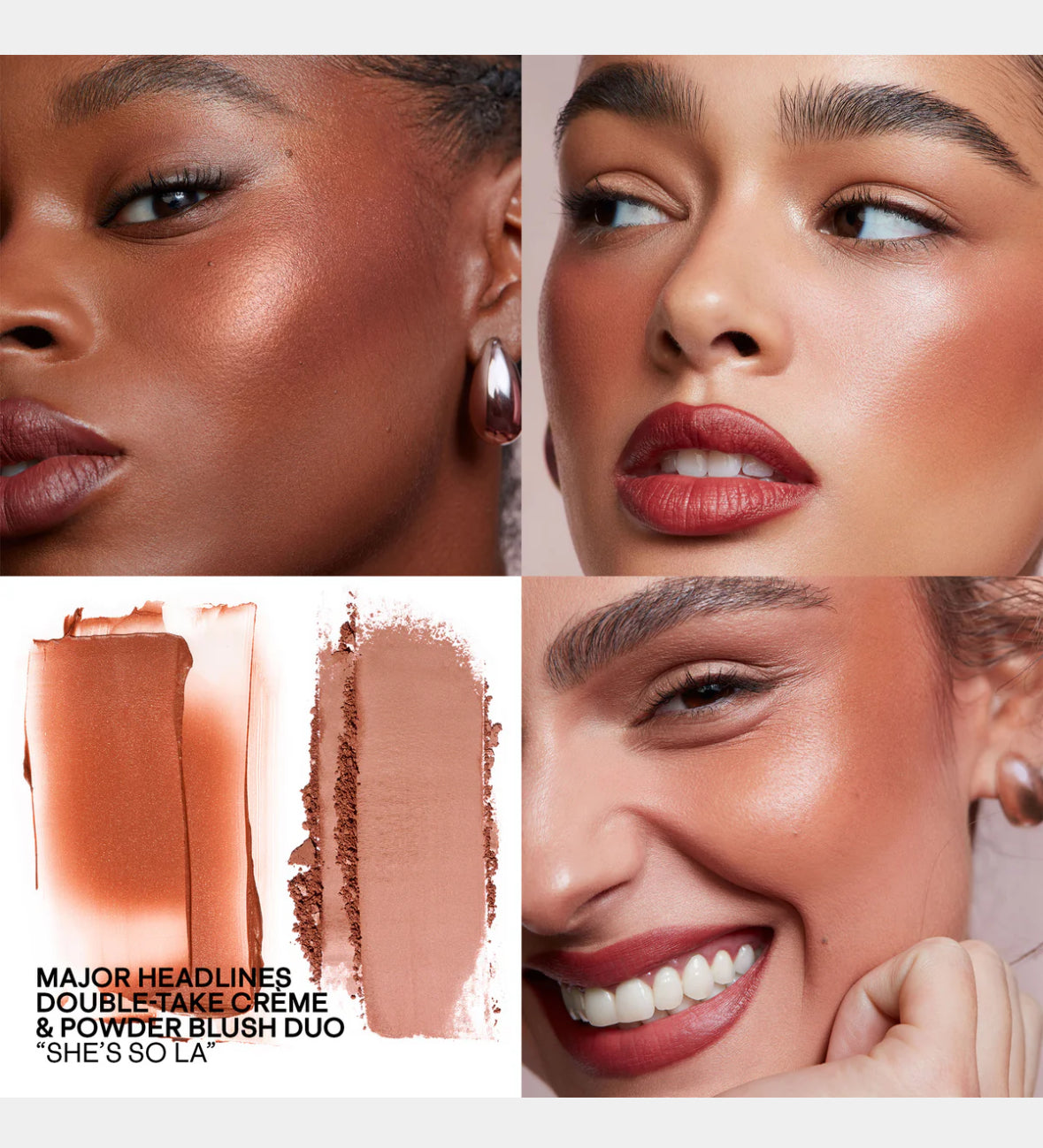 Patrick Ta Major Headlines Double-Take Crème & Powder Blush Duo In She’s So L.A.