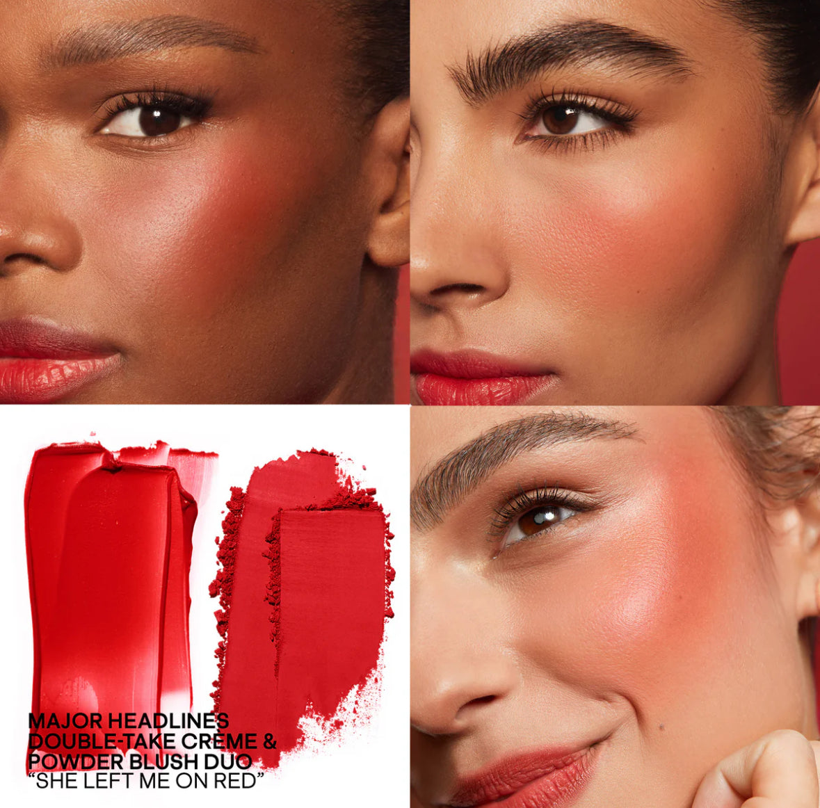 Patrick Ta Major Headlines Double-Take Crème & Powder Blush Duo She Left Me On Red