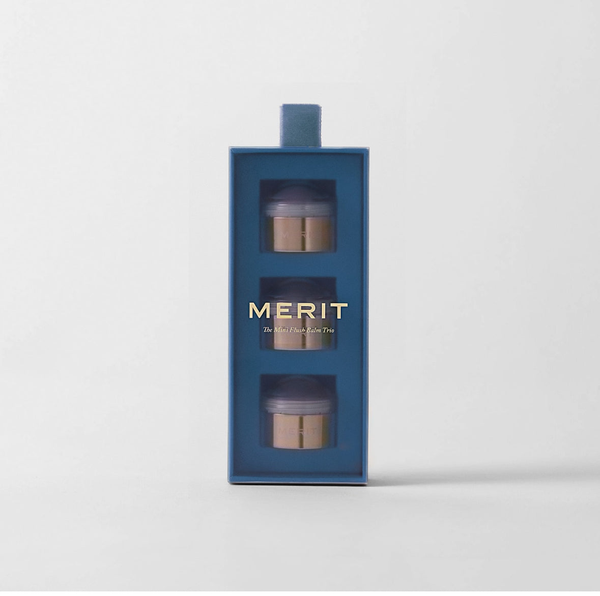 MERIT Mini Flush Balm Cream Blush Trio Set
