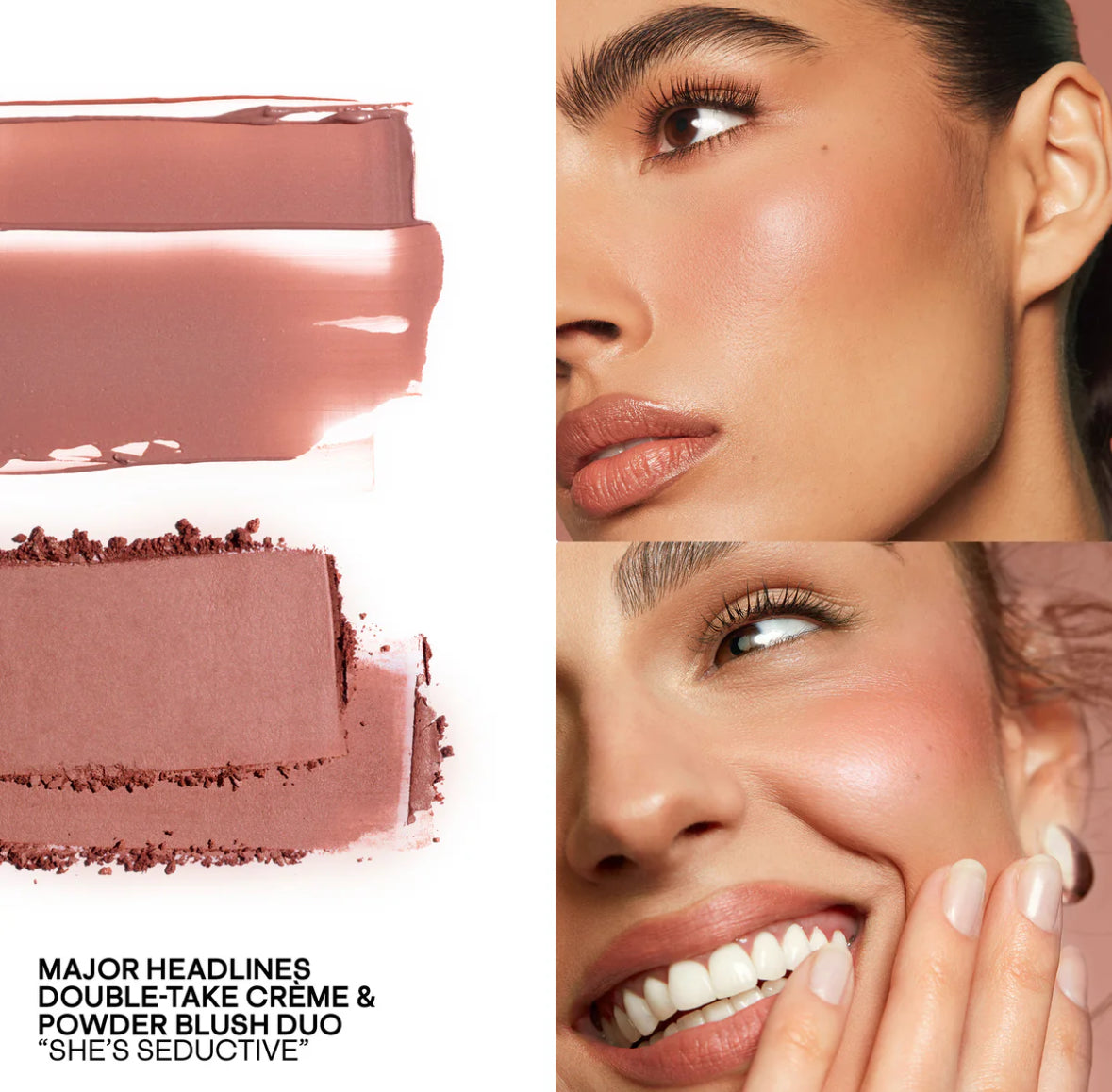 Patrick Ta Major Headlines Double-Take Crème & Powder Blush Duo In She’s So Seductive