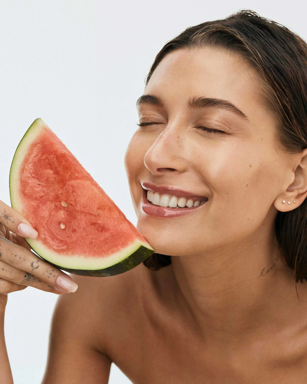 Rhode Peptide Lip Treatment In Watermelon Slices