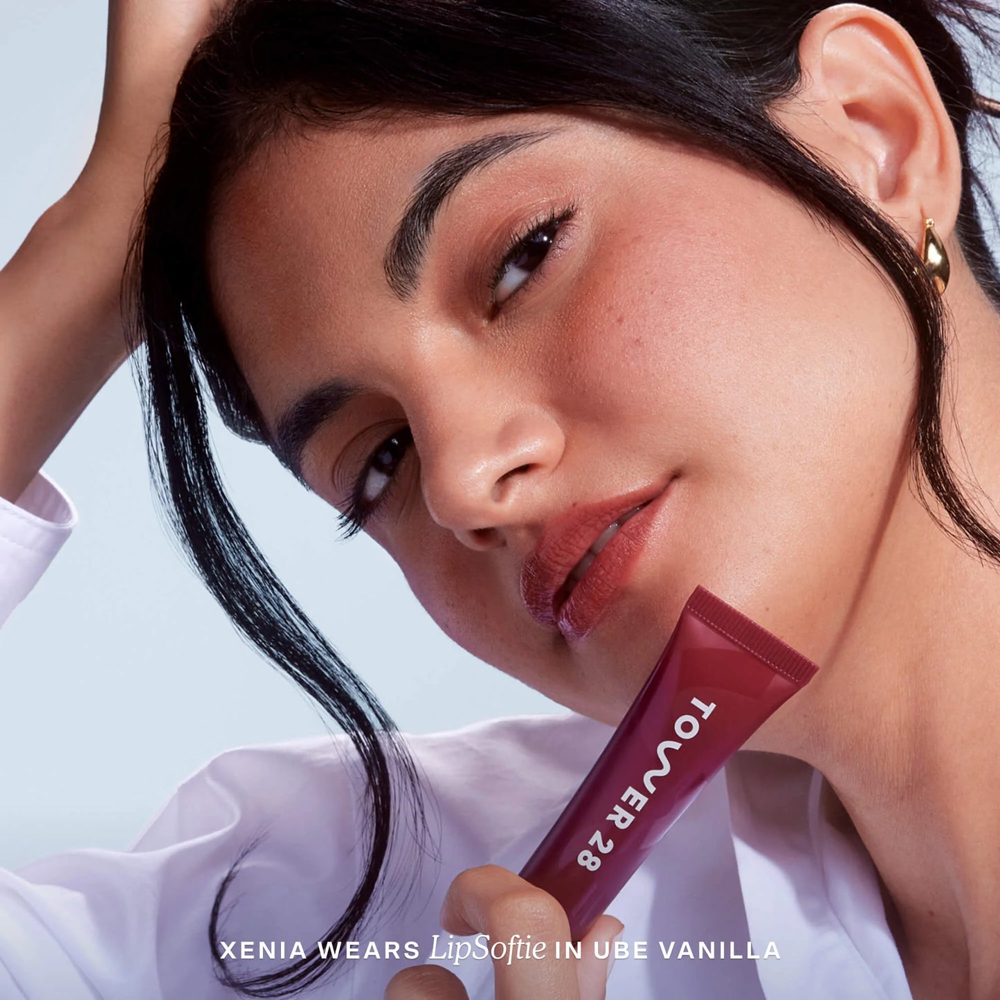 Tower 28 LipSoftie® Lip Treatment In Ube Vanilla