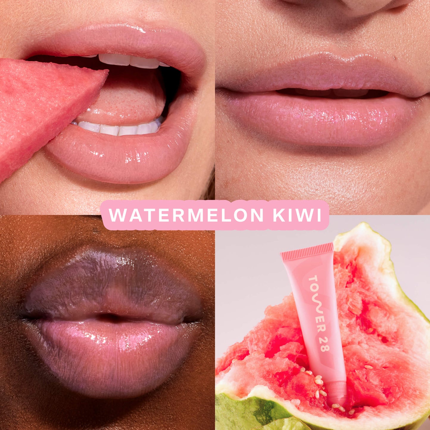 Tower 28 LipSoftie® Lip Treatment In Watermelon Kiwi