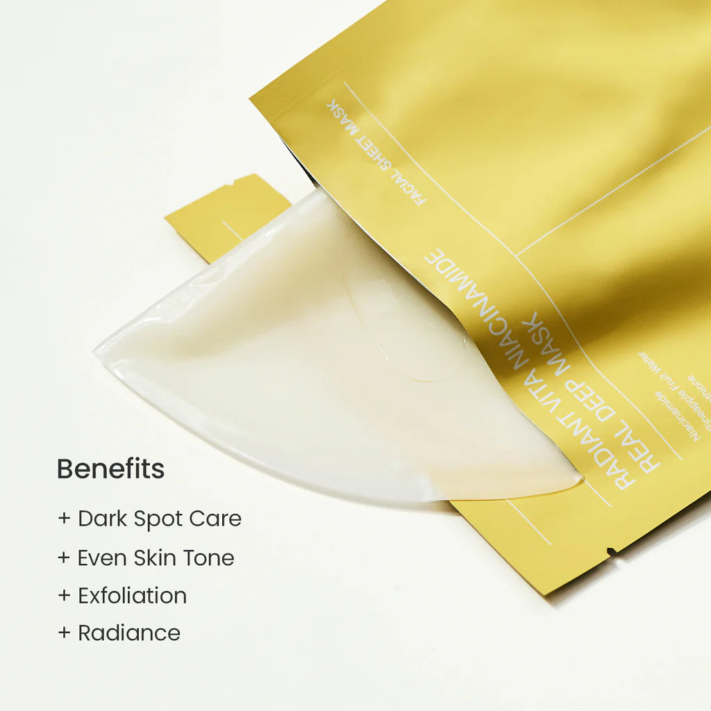 BIODANCE radiant vita niacinamide real deep - One sheet