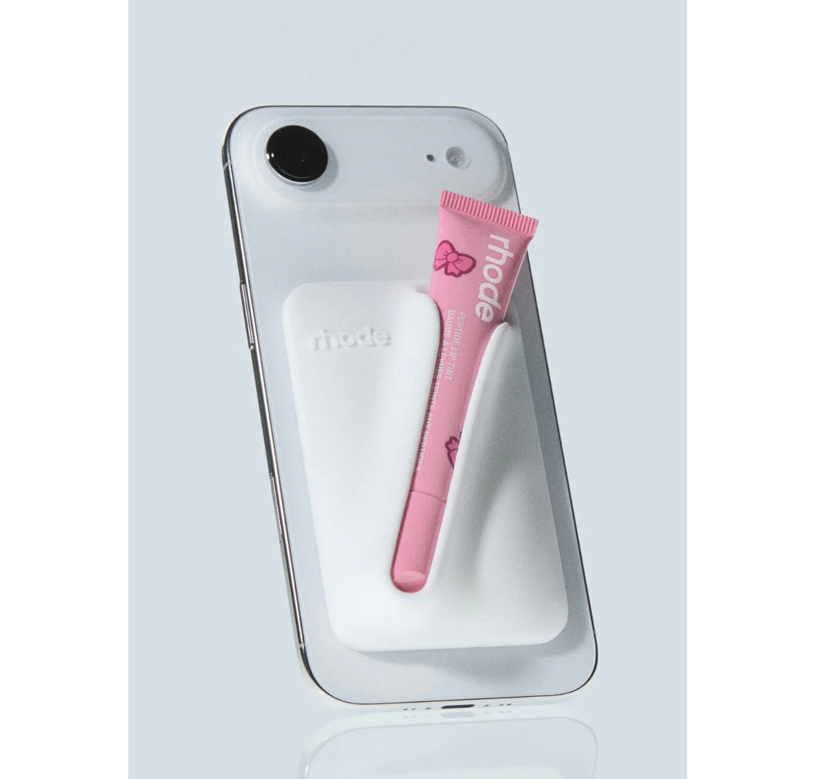 R H O D E Snap-On Lip Case (White)