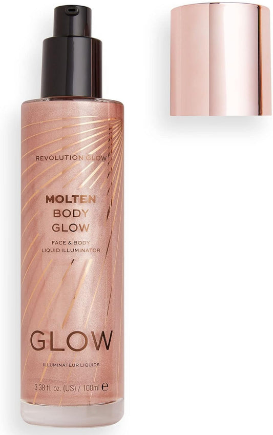 Makeup Revolution Molten Body Glow In Rose Gold