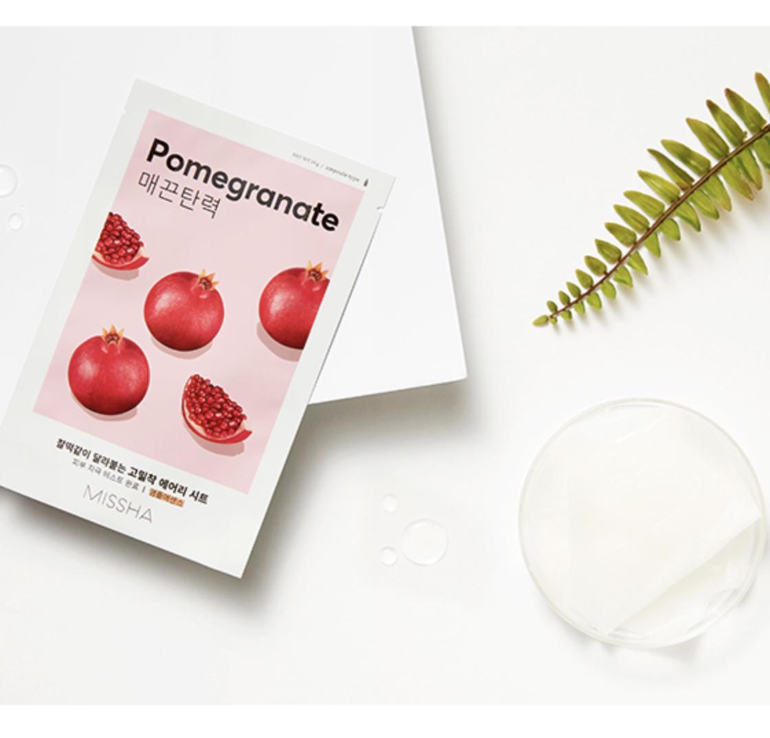 MISSHA Airy 1 Fit Sheet Mask Pomegranate