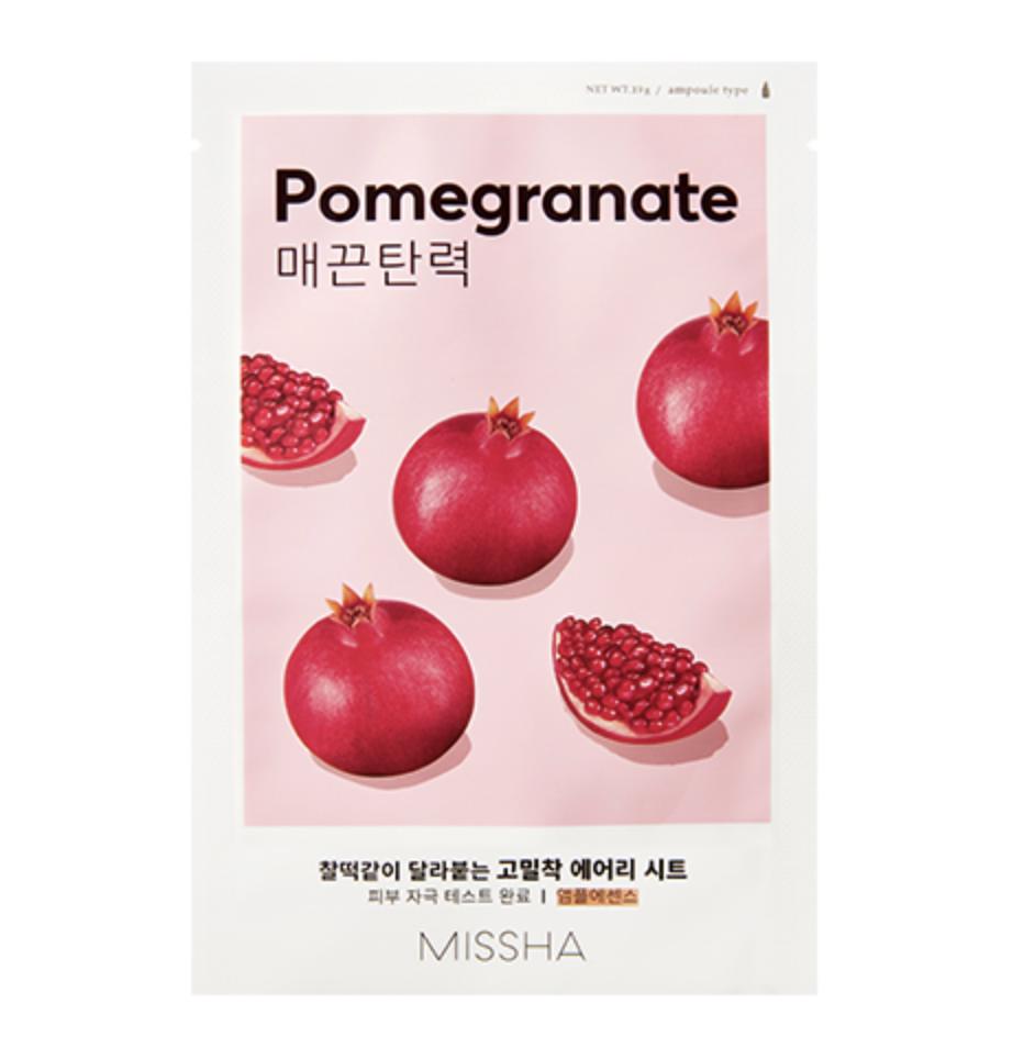 MISSHA Airy 1 Fit Sheet Mask Pomegranate