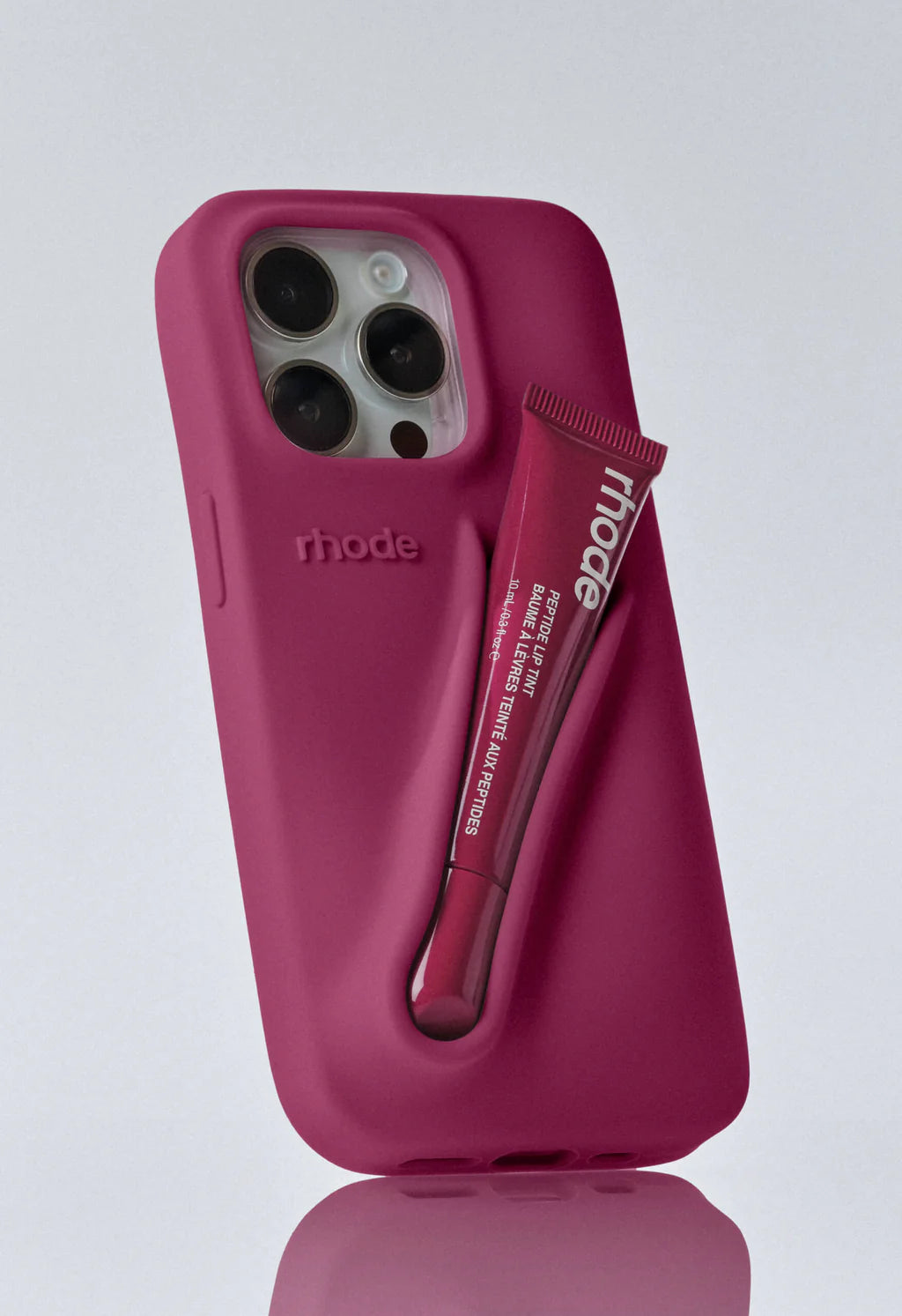 Rhode Fall Limited Edition LipCase In Raspberry 15 Pro MAX