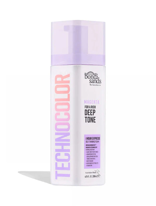 Bondi Sands Technocolor Magenta 1 Hour Express Self Tanning Foam 200ml